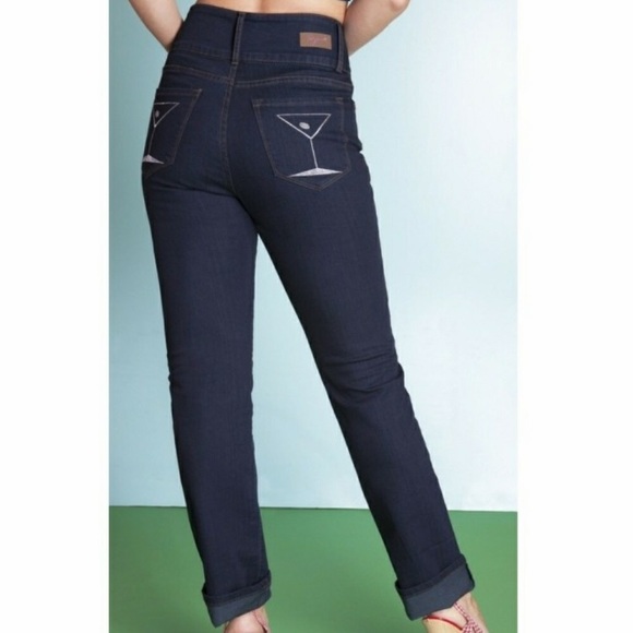 TATYANA Bettie Page Hi rise Martini skinny NWT - Picture 3 of 16